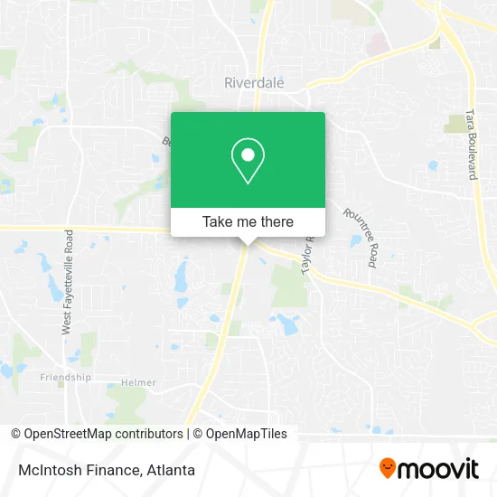 Mapa de McIntosh Finance