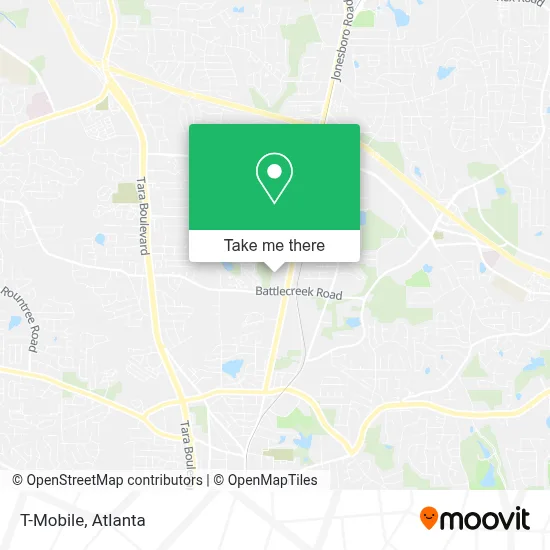 T-Mobile map