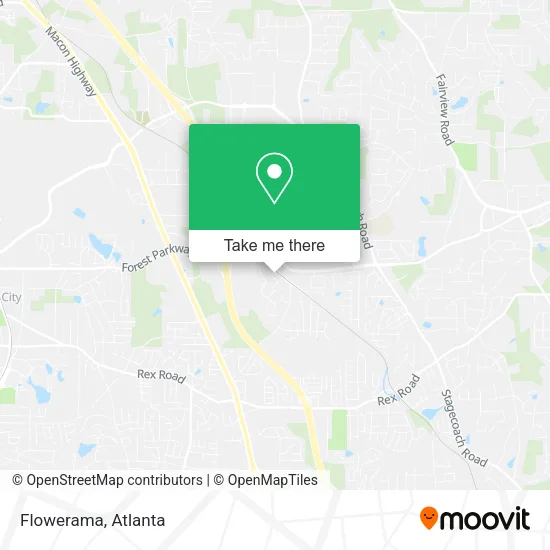 Flowerama map