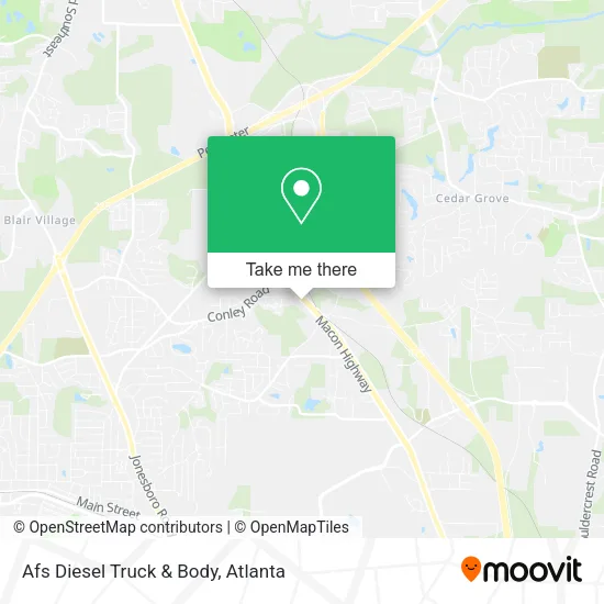 Afs Diesel Truck & Body map