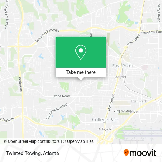 Mapa de Twisted Towing