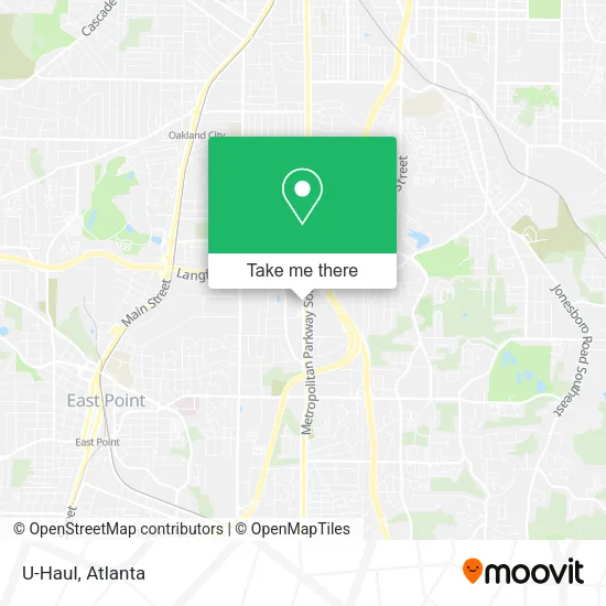 Mapa de U-Haul