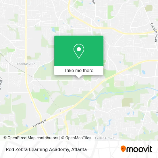 Mapa de Red Zebra Learning Academy