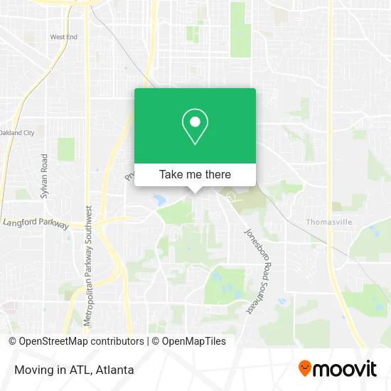 Mapa de Moving in ATL