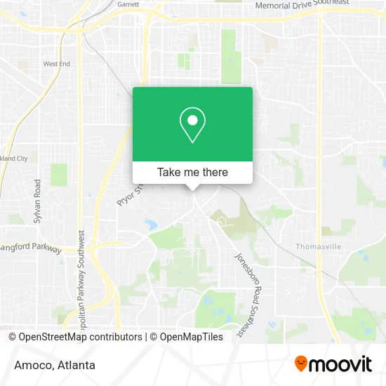 Amoco map