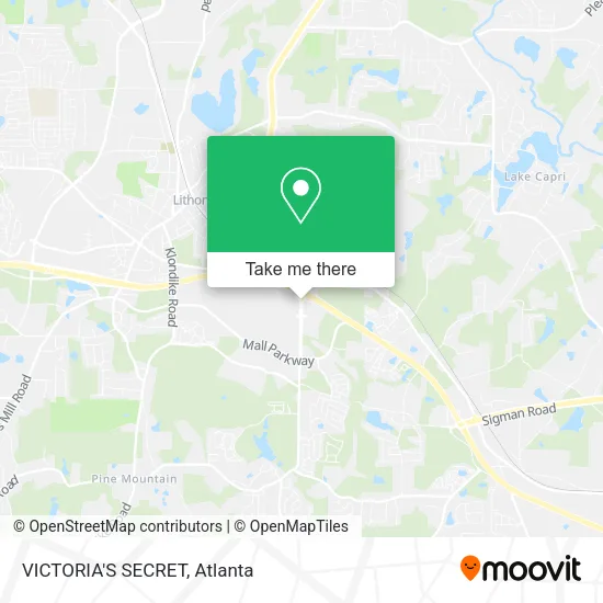 Mapa de VICTORIA'S SECRET