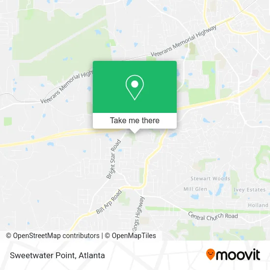 Sweetwater Point map