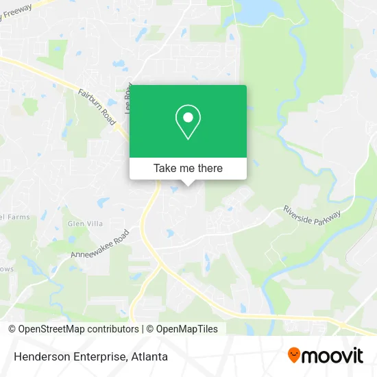 Henderson Enterprise map