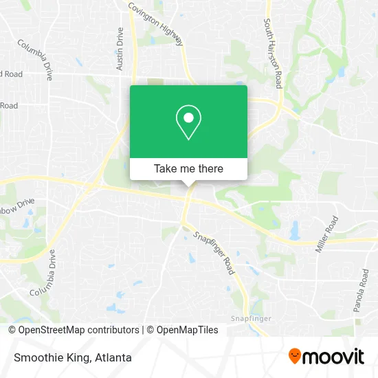 Smoothie King map