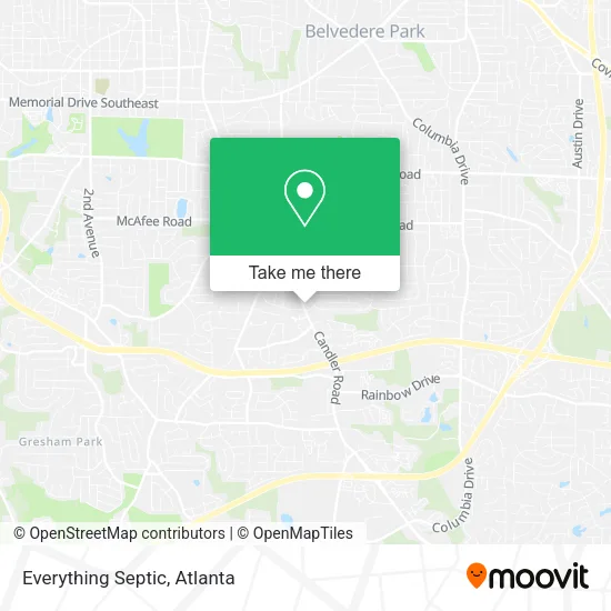 Mapa de Everything Septic