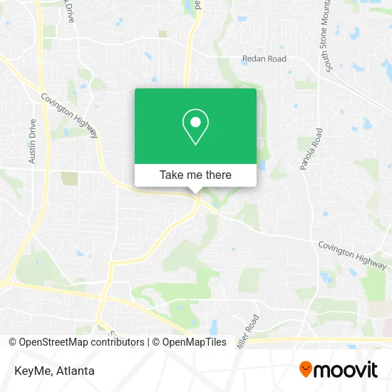Mapa de KeyMe