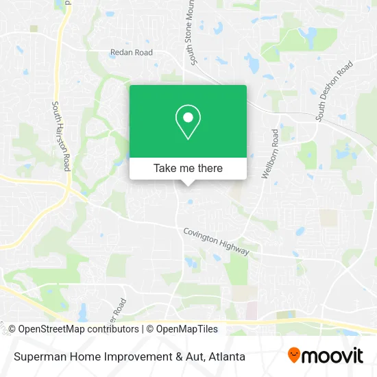 Mapa de Superman Home Improvement & Aut