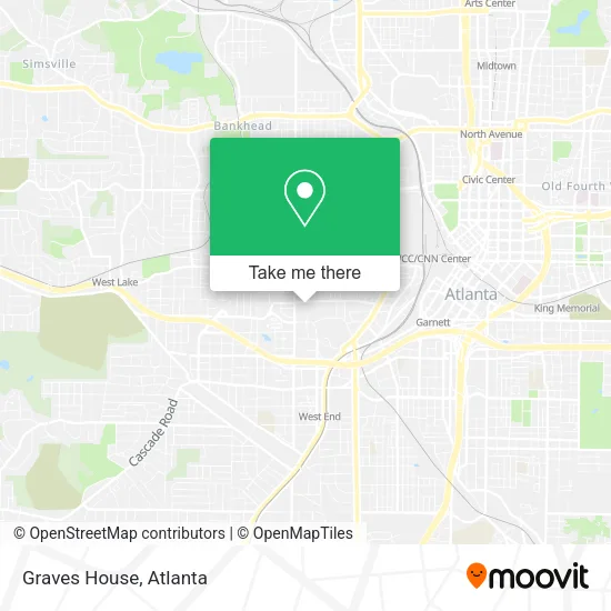 Graves House map