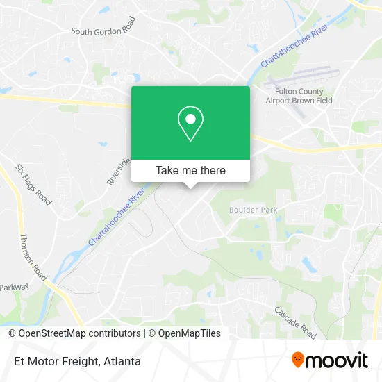 Et Motor Freight map