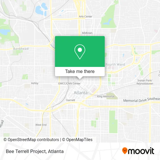 Mapa de Bee Terrell Project