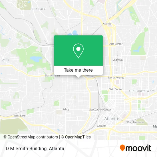 Mapa de D M Smith Building