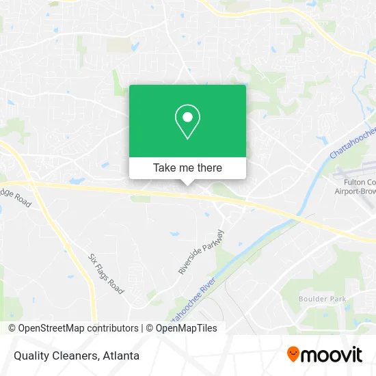 Quality Cleaners map