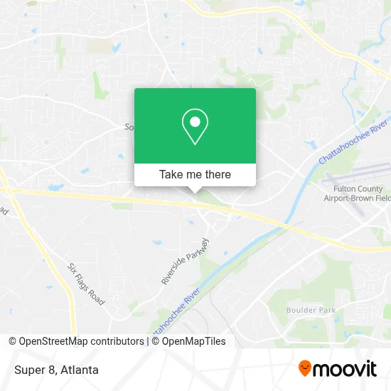 Super 8 map