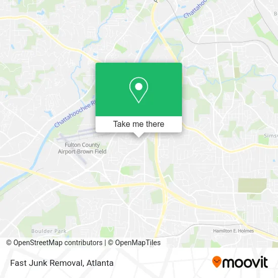Mapa de Fast Junk Removal