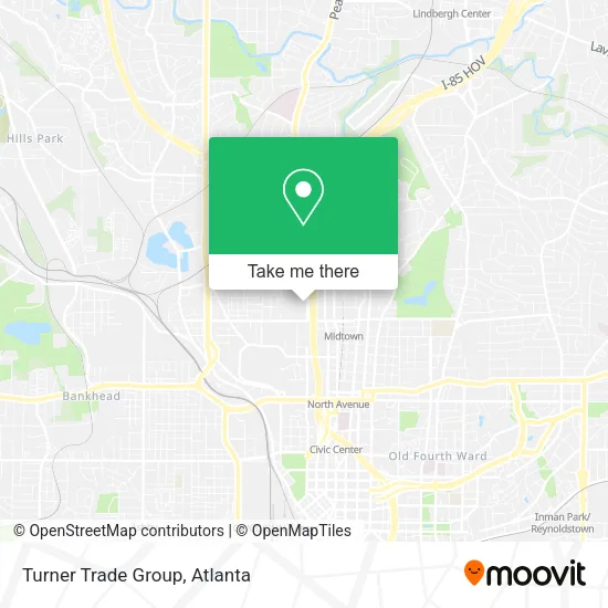 Mapa de Turner Trade Group