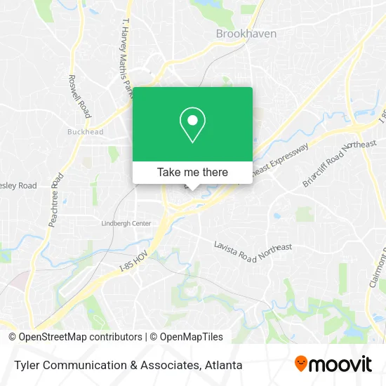 Mapa de Tyler Communication & Associates