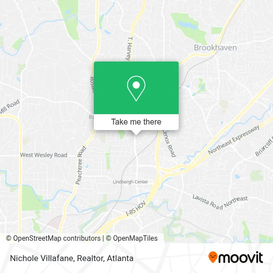 Nichole Villafane, Realtor map