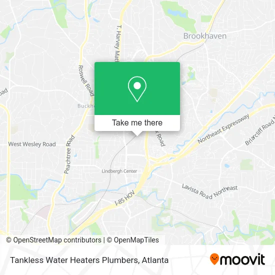 Tankless Water Heaters Plumbers map