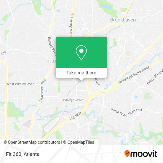 Fit 360 map