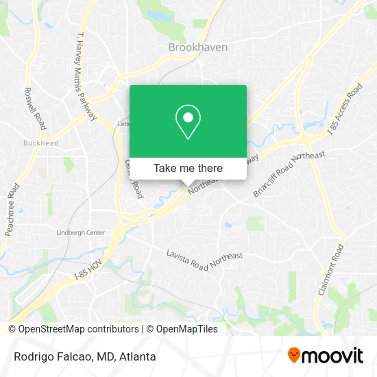 Mapa de Rodrigo Falcao, MD