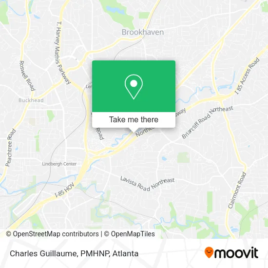 Mapa de Charles Guillaume, PMHNP