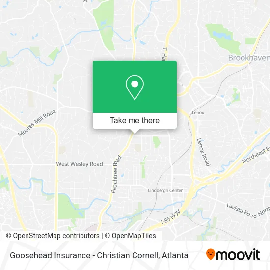 Goosehead Insurance - Christian Cornell map