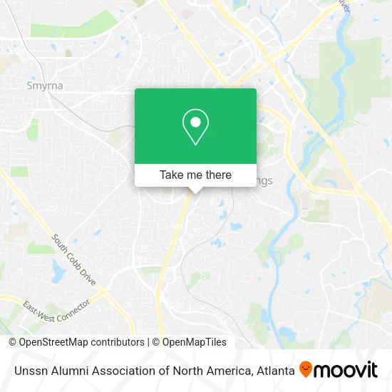 Unssn Alumni Association of North America map