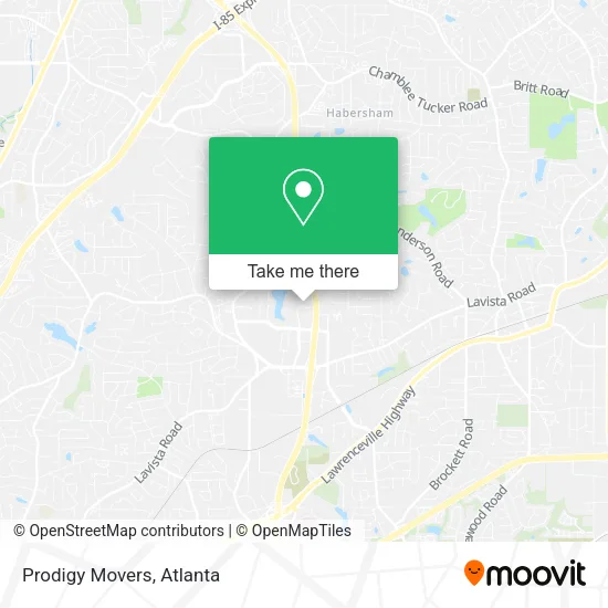 Mapa de Prodigy Movers