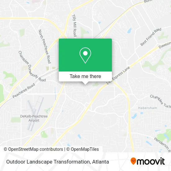 Mapa de Outdoor Landscape Transformation