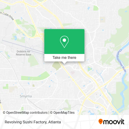 Mapa de Revolving Sushi Factory