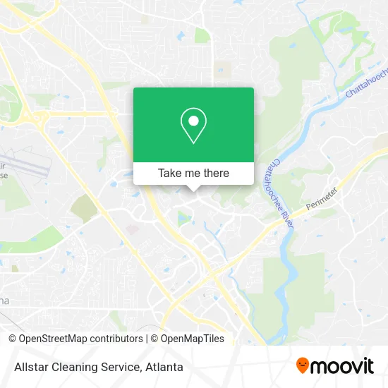 Mapa de Allstar Cleaning Service