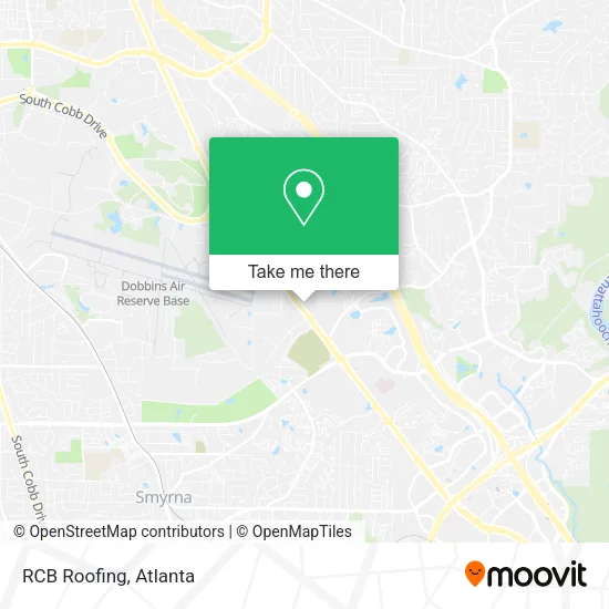 Mapa de RCB Roofing