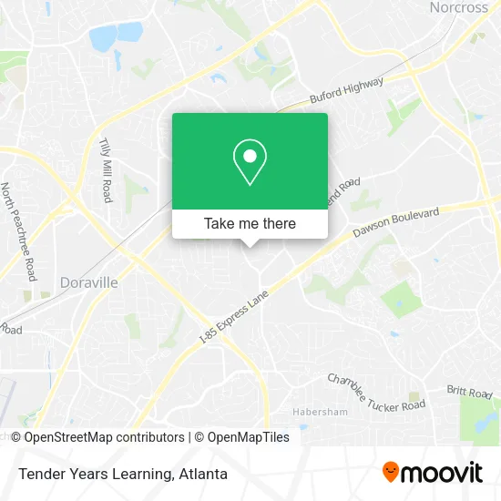Mapa de Tender Years Learning