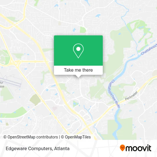 Mapa de Edgeware Computers