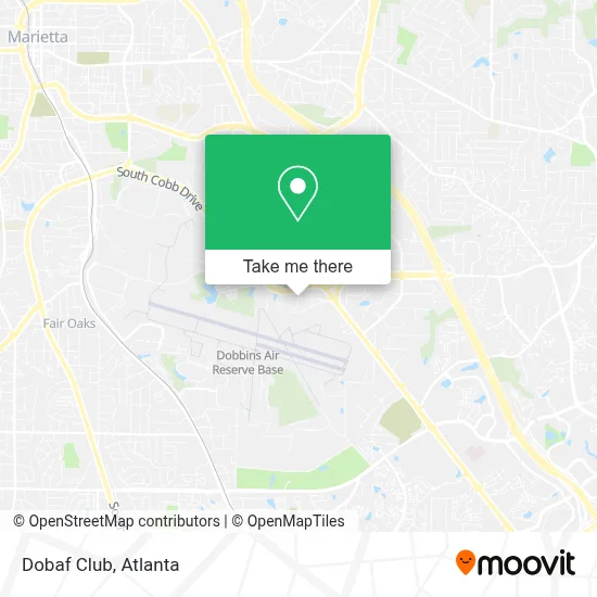 Dobaf Club map