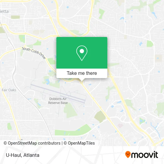 Mapa de U-Haul