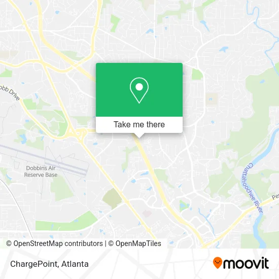 Mapa de ChargePoint
