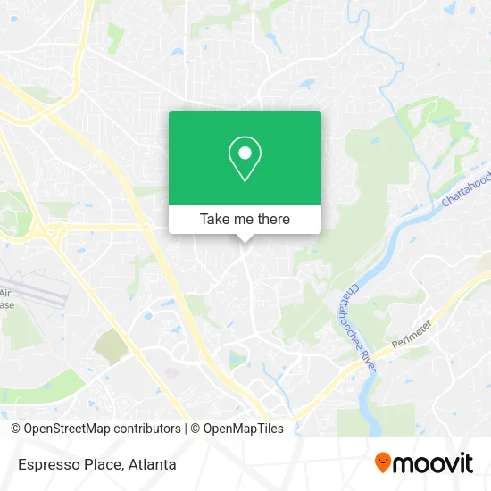 Mapa de Espresso Place