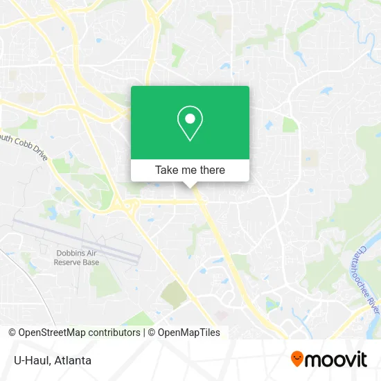 Mapa de U-Haul