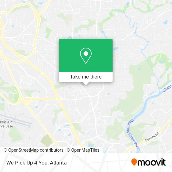 We Pick Up 4 You map