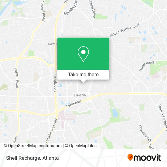 Shell Recharge map