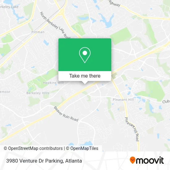 3980 Venture Dr Parking map
