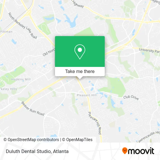 Mapa de Duluth Dental Studio
