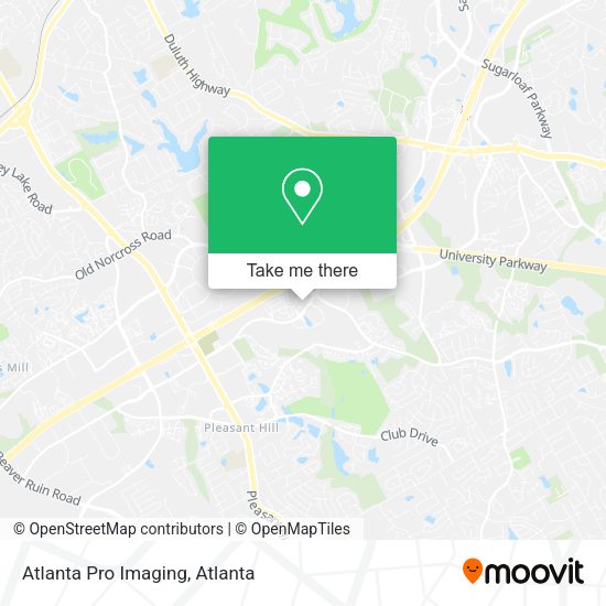 Atlanta Pro Imaging map