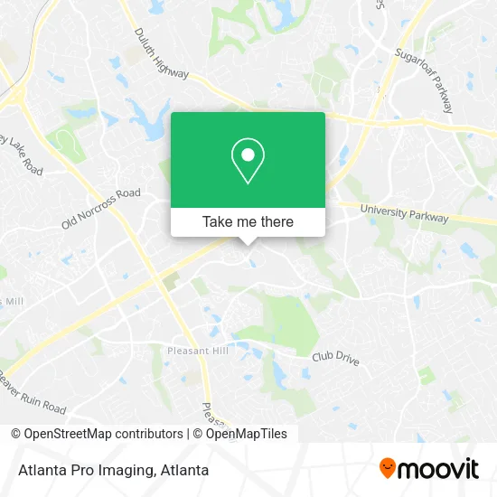 Atlanta Pro Imaging map